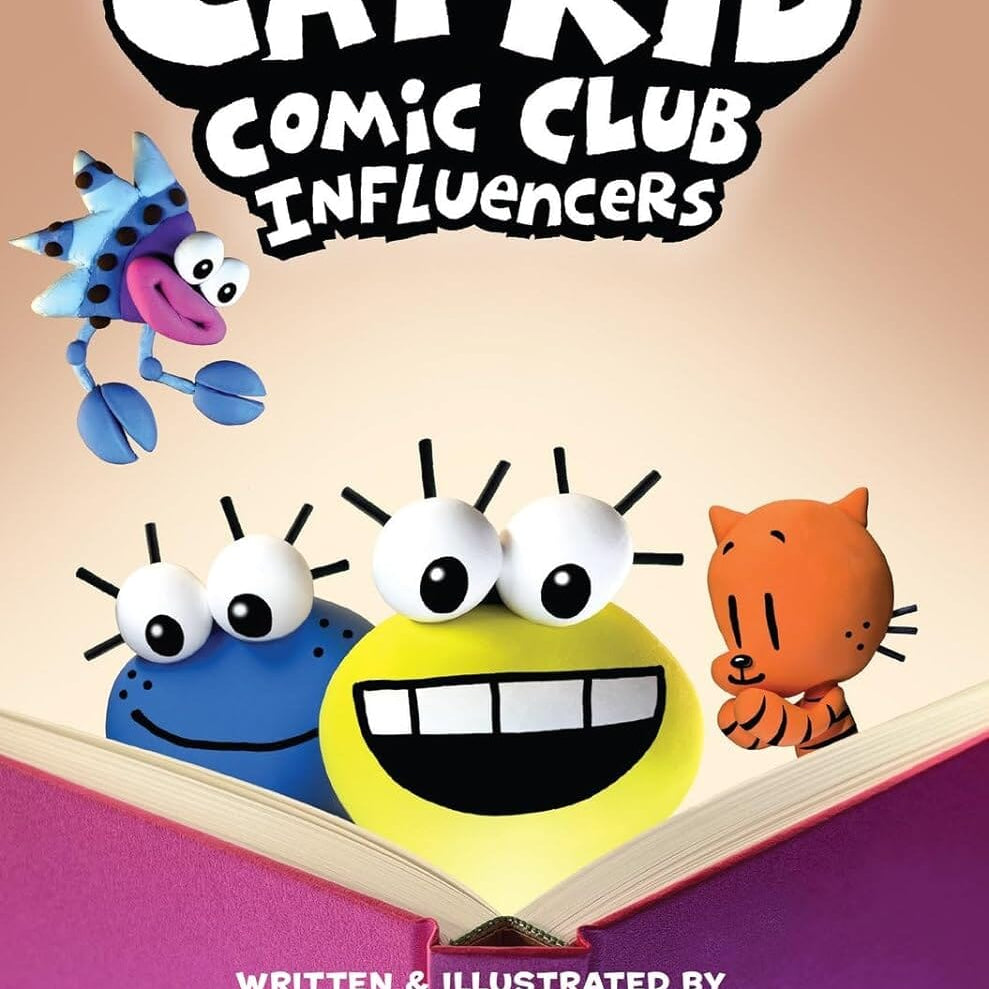 Cat Kid Comic Club: Influencers by Dav Pilkey - Graphic Novels - Ages 7-12 - Hardback Graphic Novels Scholastic