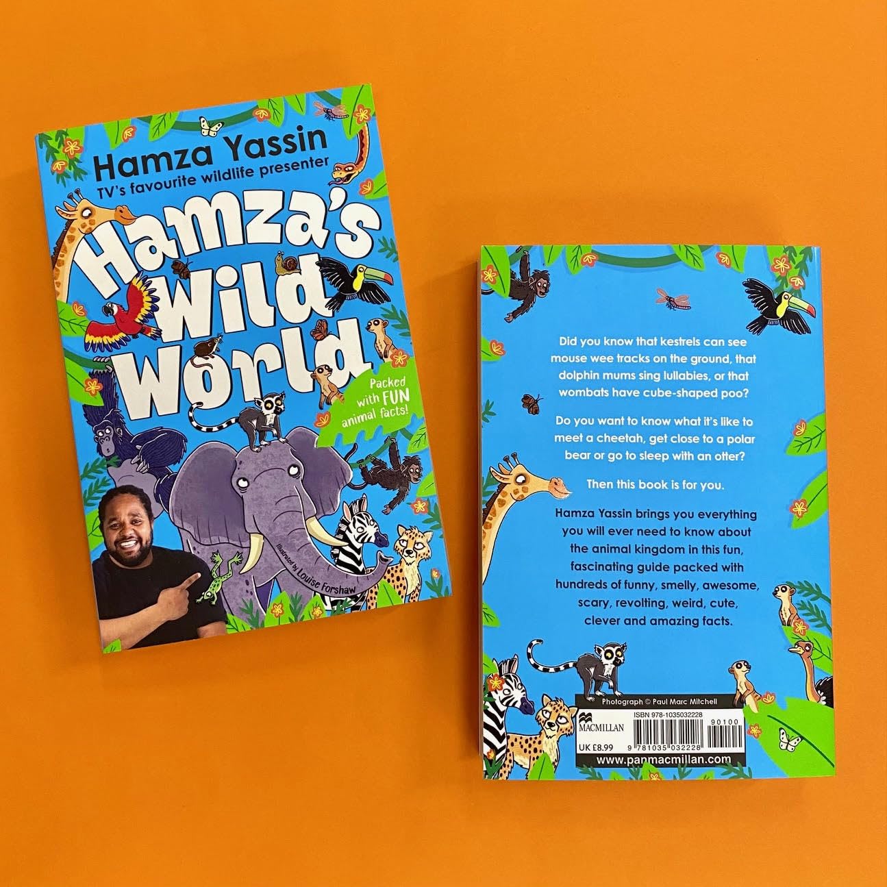 Hamza's Wild World: The Essential Book for Young Animal Fans, Full of Fun Facts! by Hamza Yassin - Ages 7-11 - Paperback