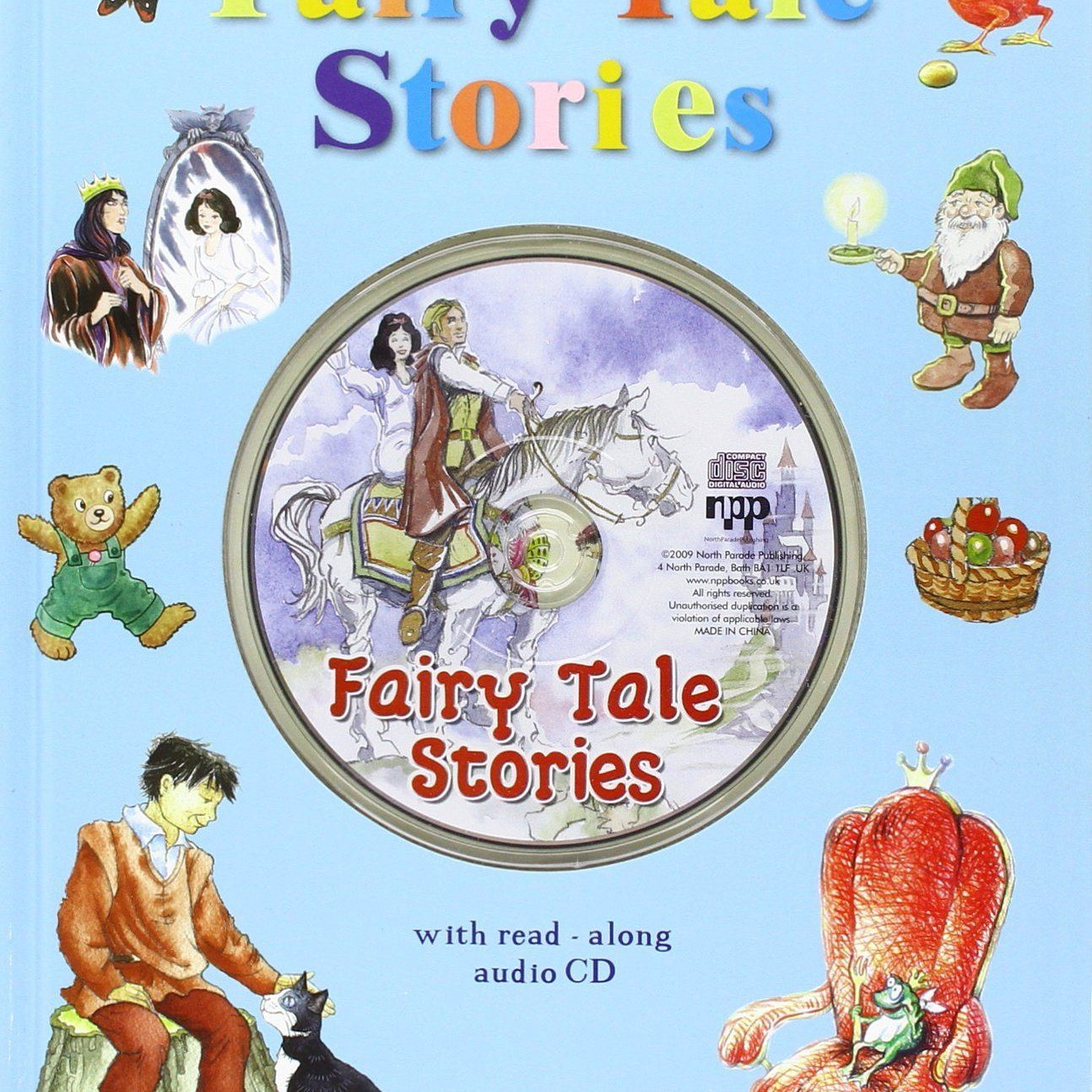 Fairy Tale Stories with Audio CD - Ages 5-7 - Hardback 5-7 NorthParadePublishing