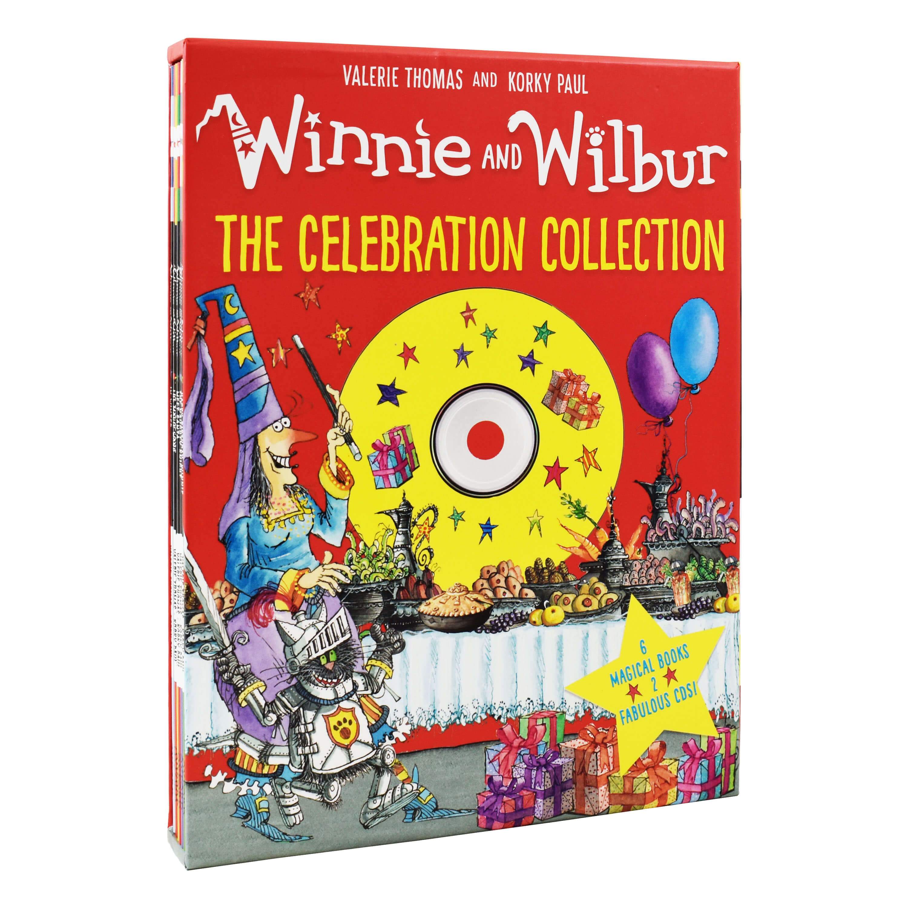 Winnie and Wilbur The Celebration Collection 6 Books with CDs by Korky Paul - Ages 5-7 - Paperback 5-7 Oxford University Press