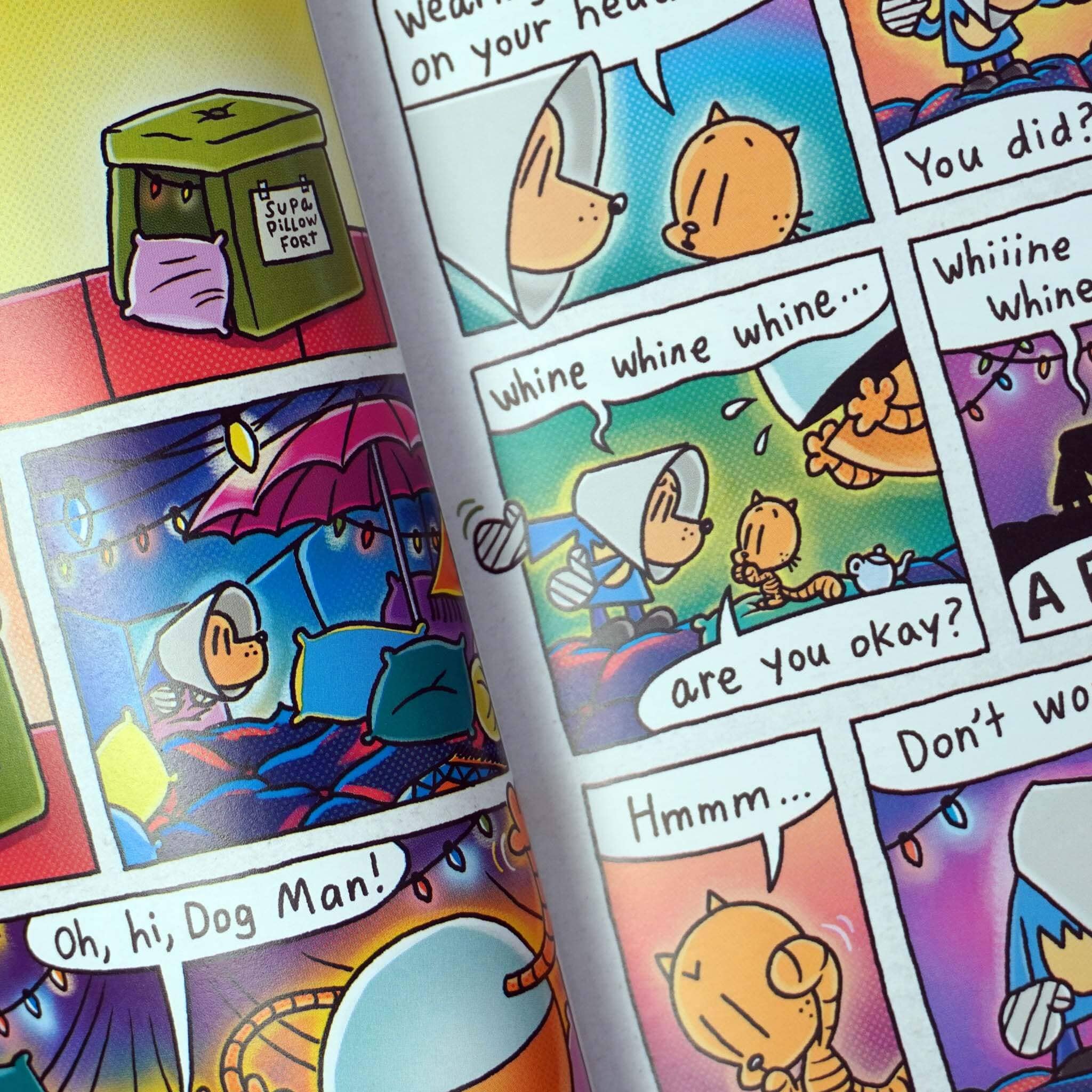 Dog Man 1-11: The Supa Buddies Mega Collection by Dav Pilkey 11 Books Box Set - Ages 6-12 - Hardback 7-9 Scholastic