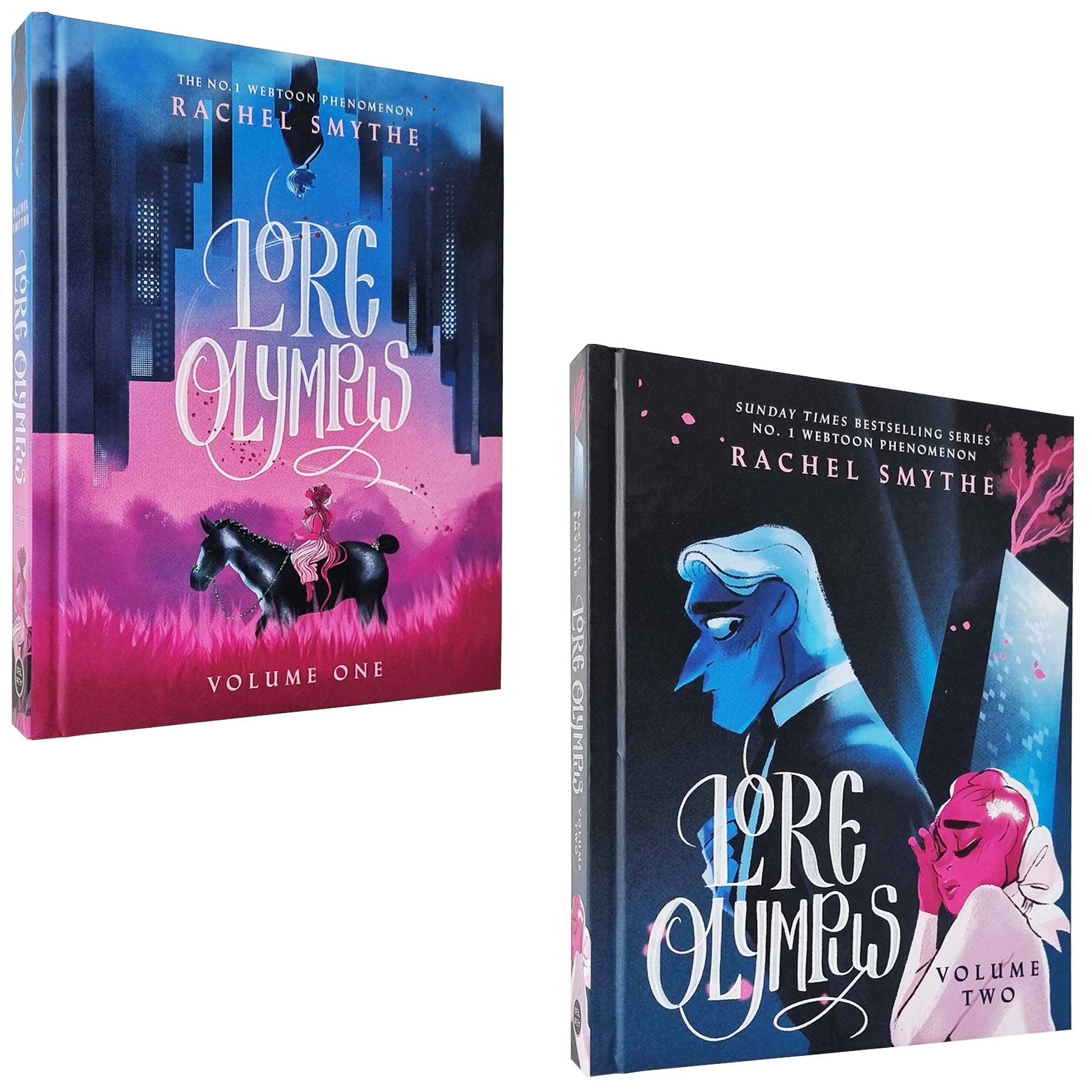 Lore Olympus Volume 1 & 2 Collection Series 2 Books Set By Rachel Smythe - Fiction - Hardback Fiction Del Rey
