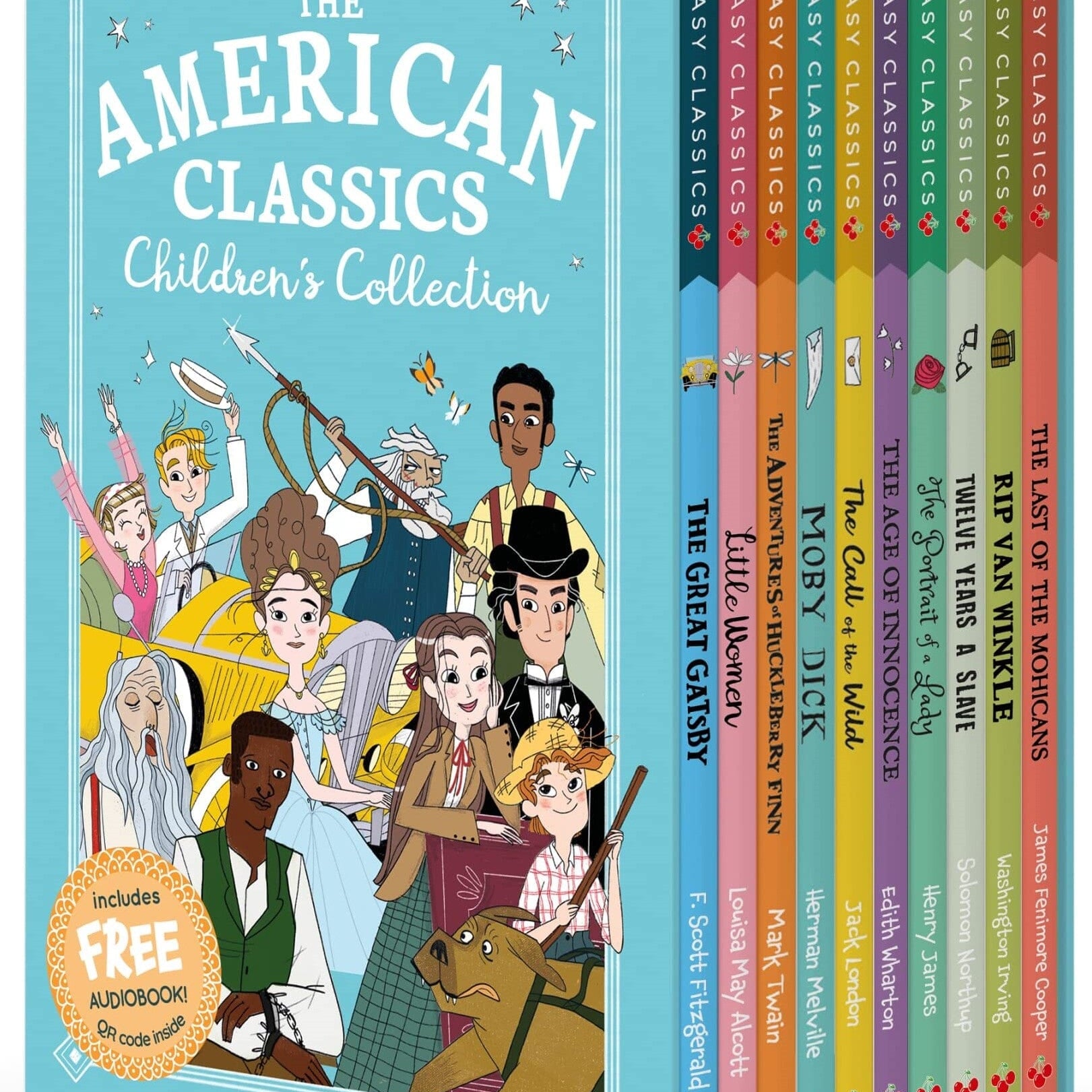 The American Classics Children's Collection 10 Books Set By Gemma Barder, Lynne Wilson-Bailey - Ages 7-11 - Paperback B2D DEALS Sweet Cherry Publishing