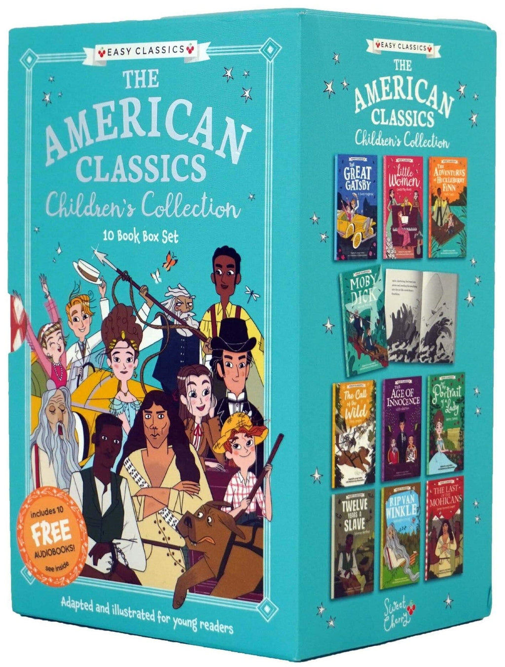 The American Classics Children's Collection 10 Books Set By Gemma Barder, Lynne Wilson-Bailey - Ages 7-11 - Paperback B2D DEALS Sweet Cherry Publishing