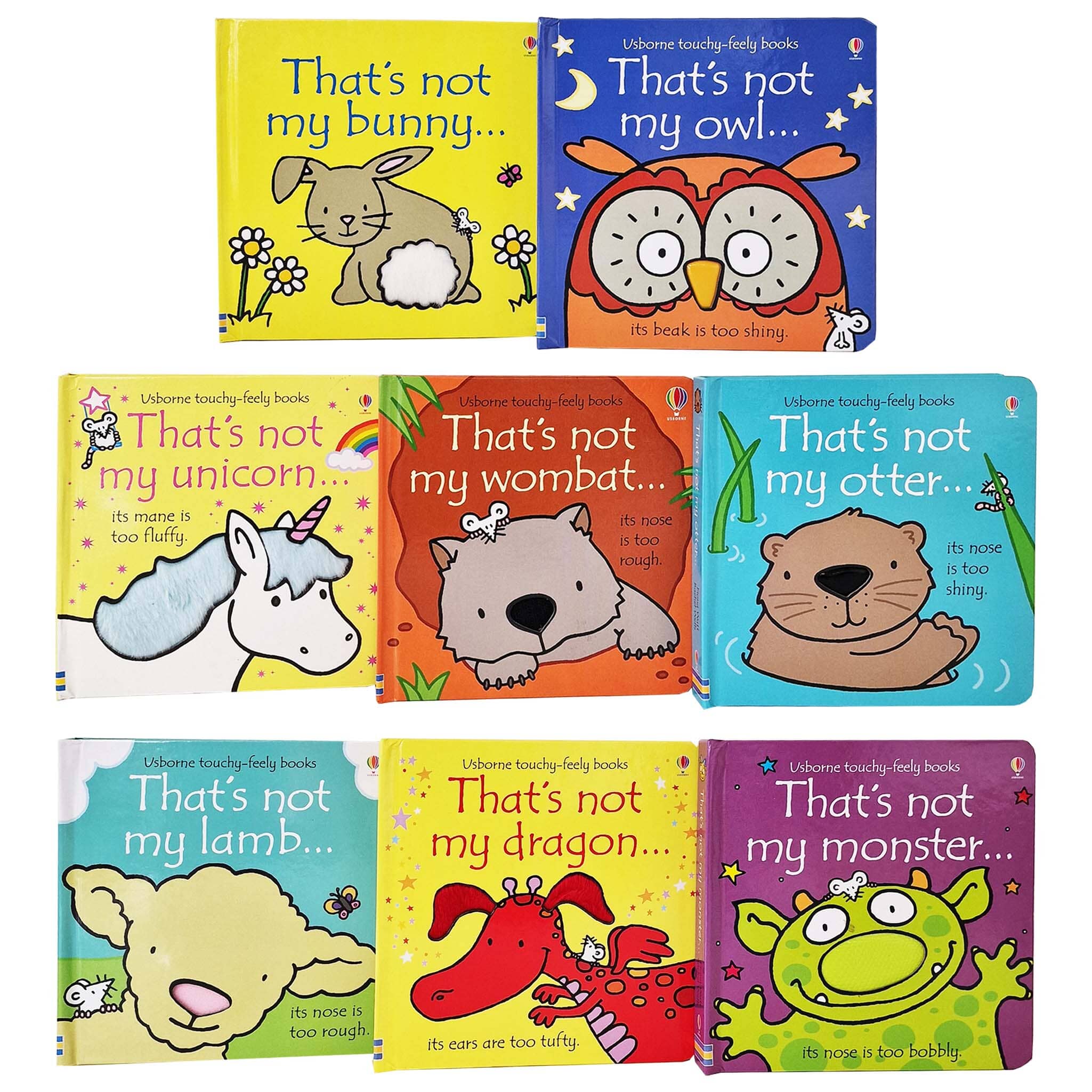 That's not my Animal Series by Fiona Watt 8 Books Collection Set - Ages 2-6 - Board book 0-5 Usborne Publishing Ltd