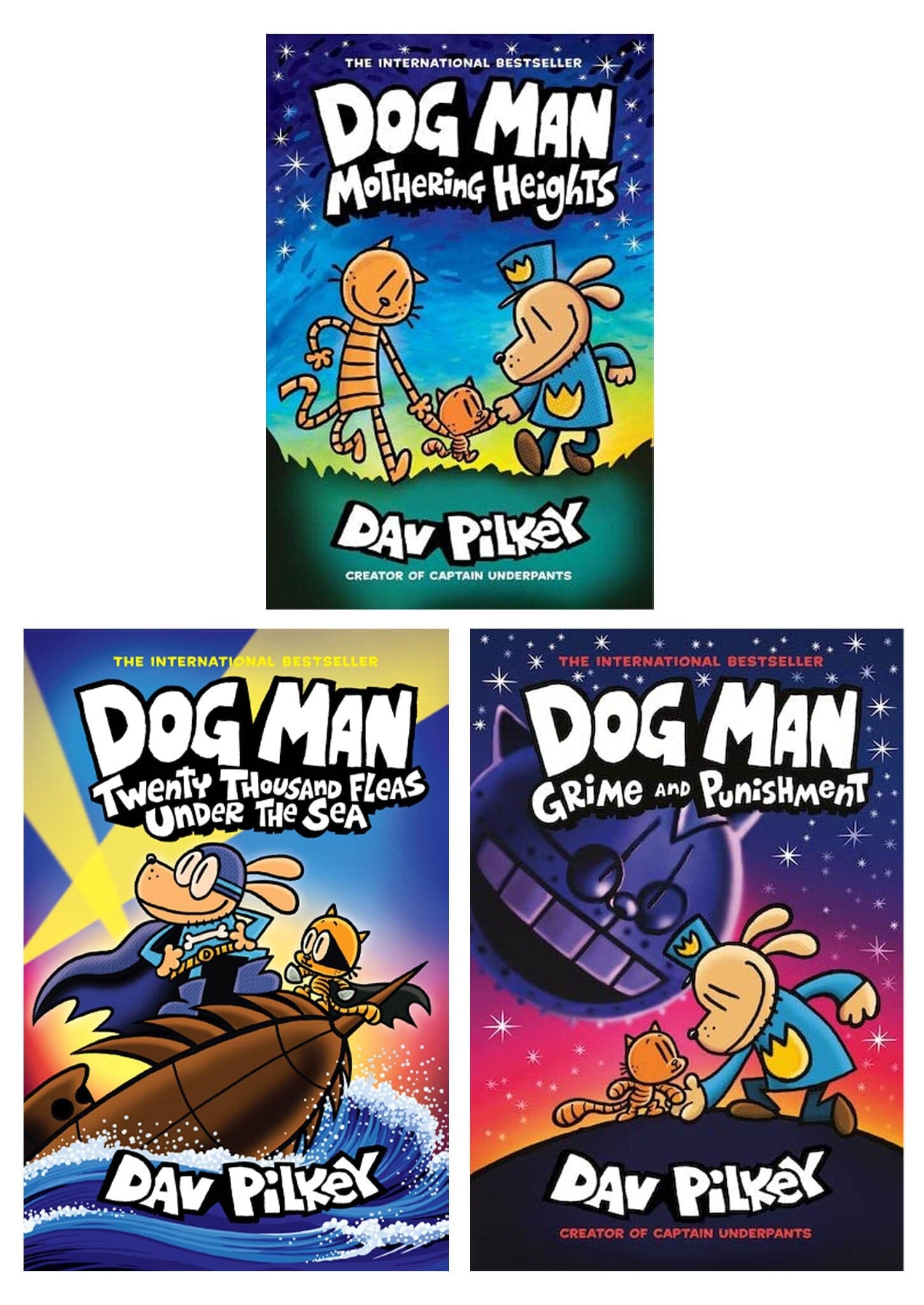 Dog Man by Dav Pilkey: Books 1-10 – Accessible Shop