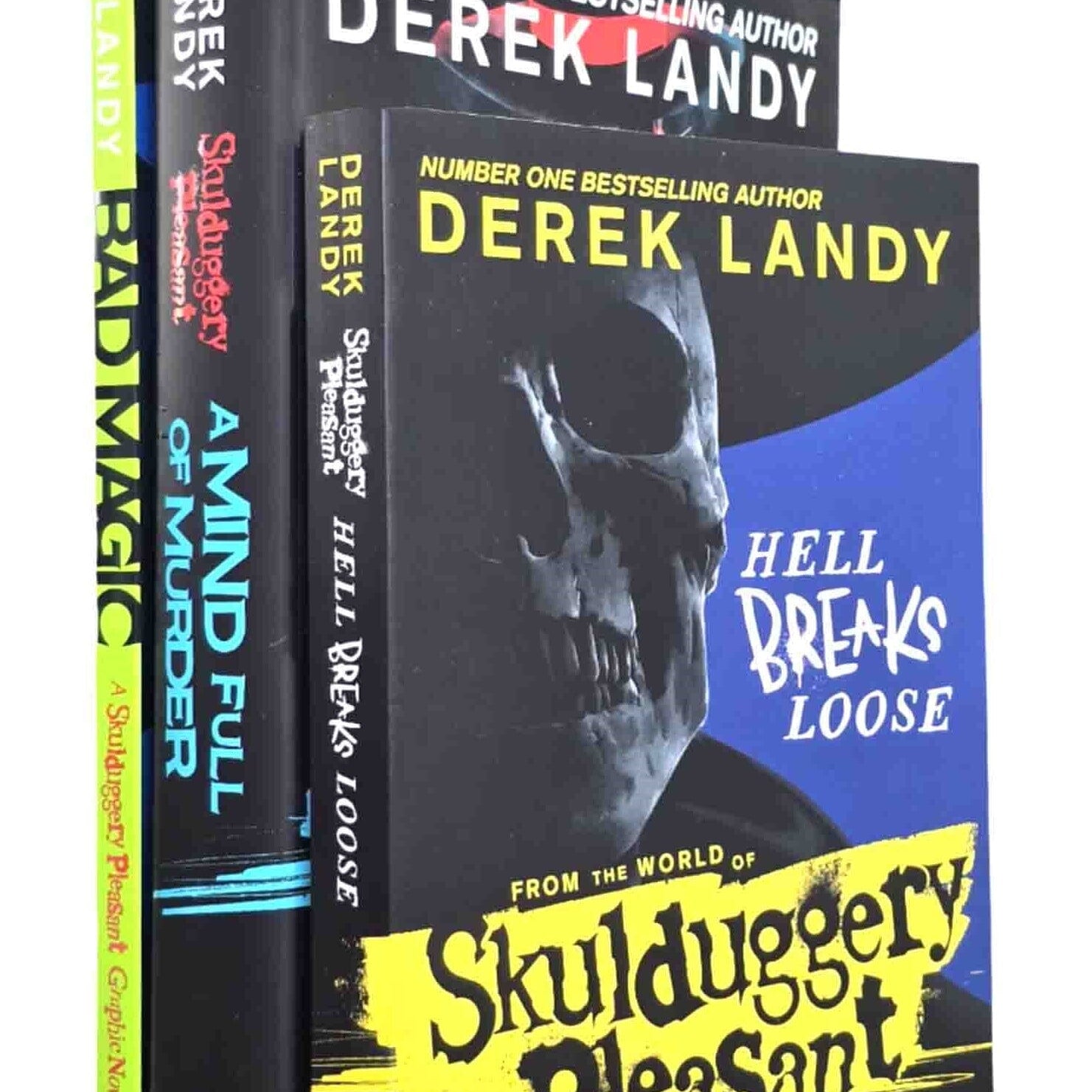The Skulduggery Pleasant Graphic Novels by Derek Landy 3 Books Collection Set - Ages 11-14 - Paperback Graphic Novels HarperCollins Publishers