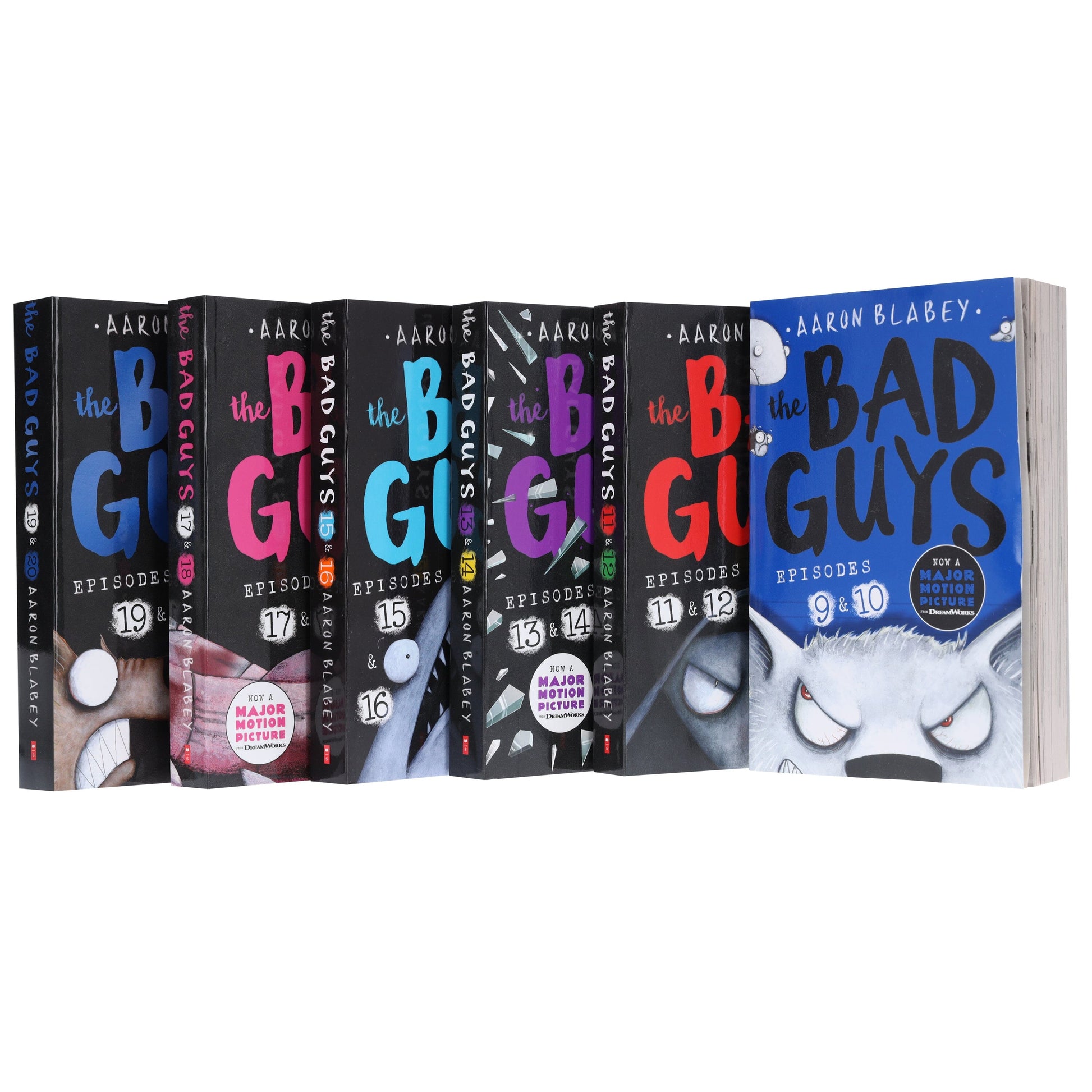 The Bad Guys Episodes 9-20 By Aaron Blabey 6 Books Collection Set - Ages 7-9 - Paperback 7-9 Scholastic