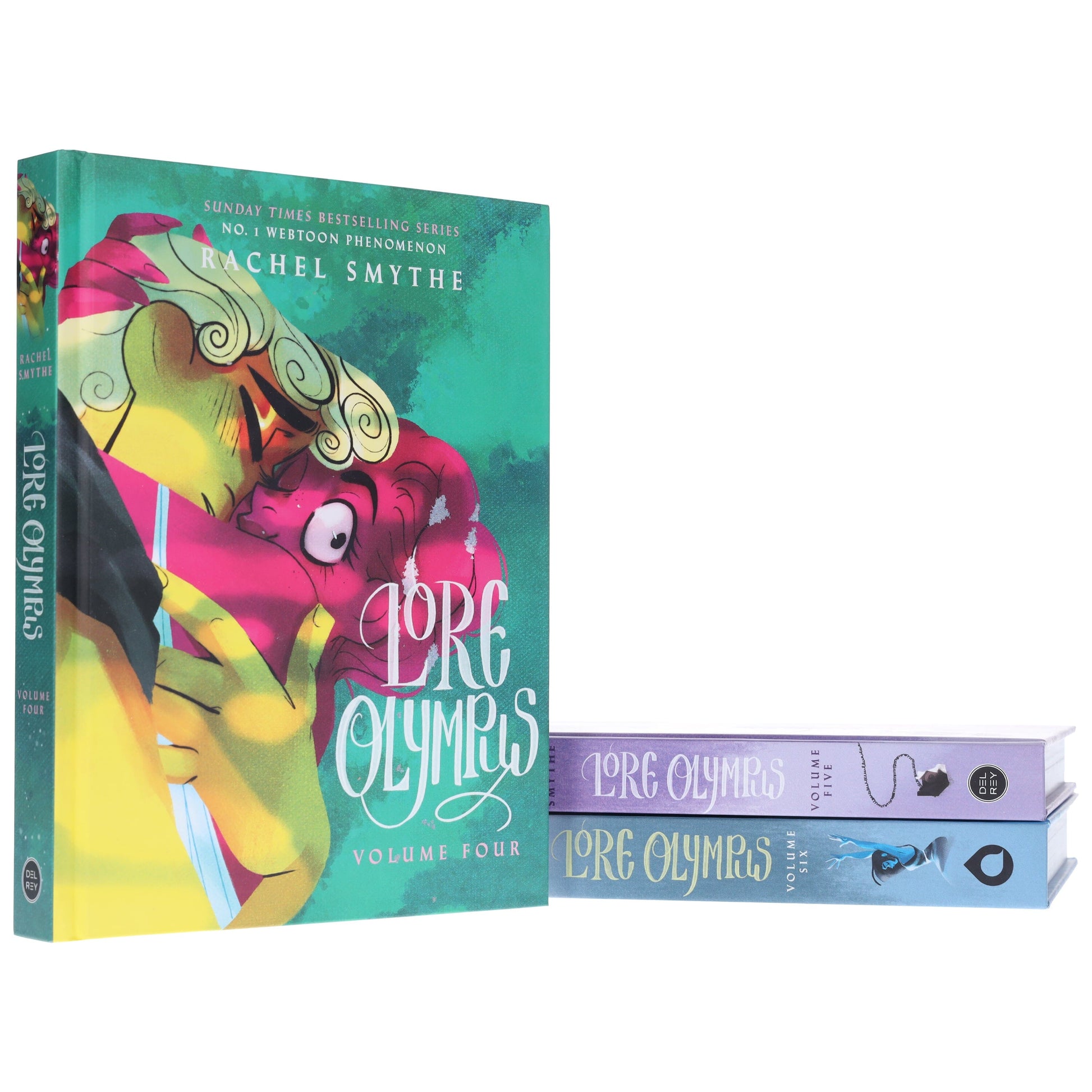 Lore Olympus By Rachel Smythe (Volume 4-6) illustrated 3 Books Collection Set - Ages 15+ - Hardback Graphic Novels Penguin Random House