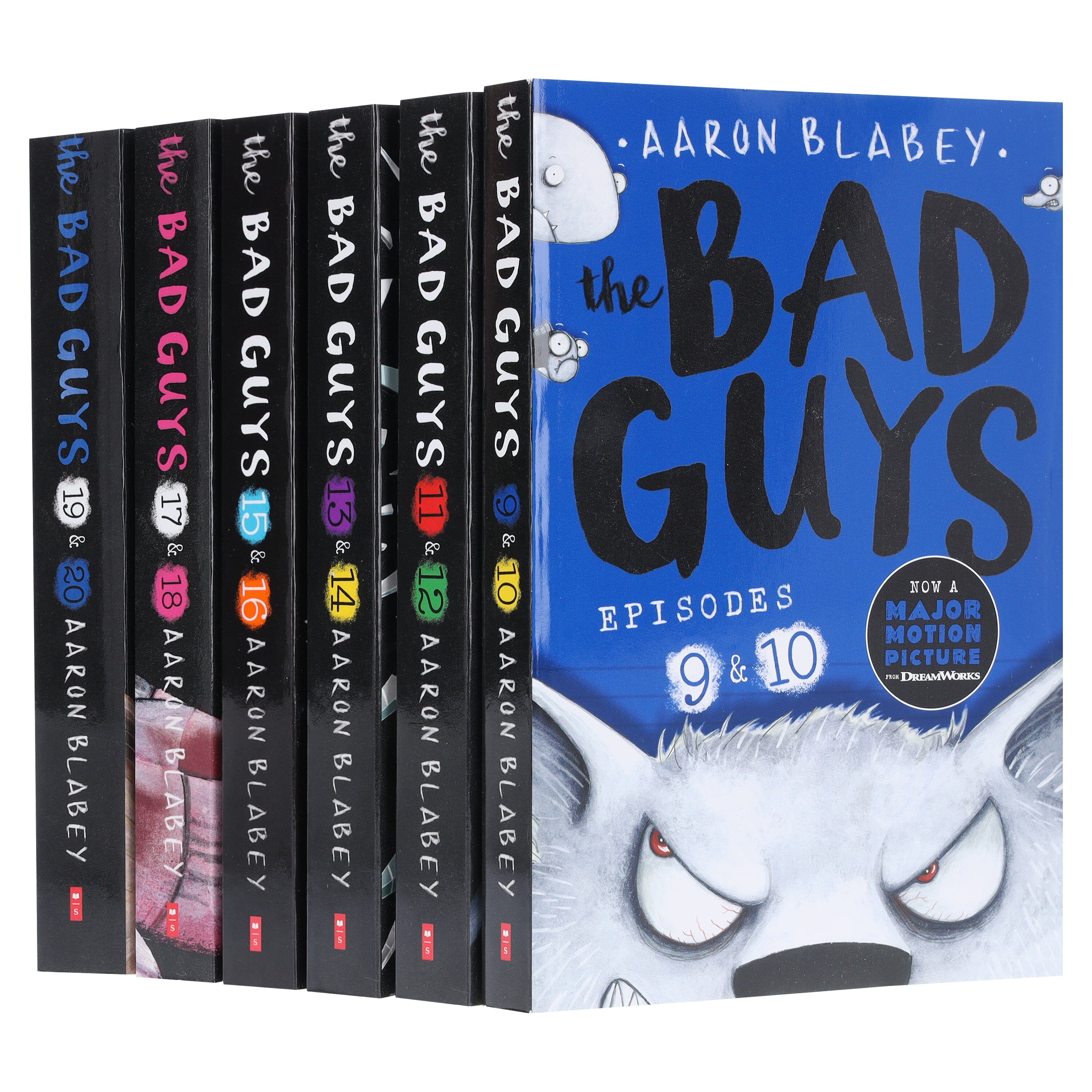 The Bad Guys Episodes 9-20 By Aaron Blabey 6 Books Collection Set - Ages 7-9 - Paperback 7-9 Scholastic