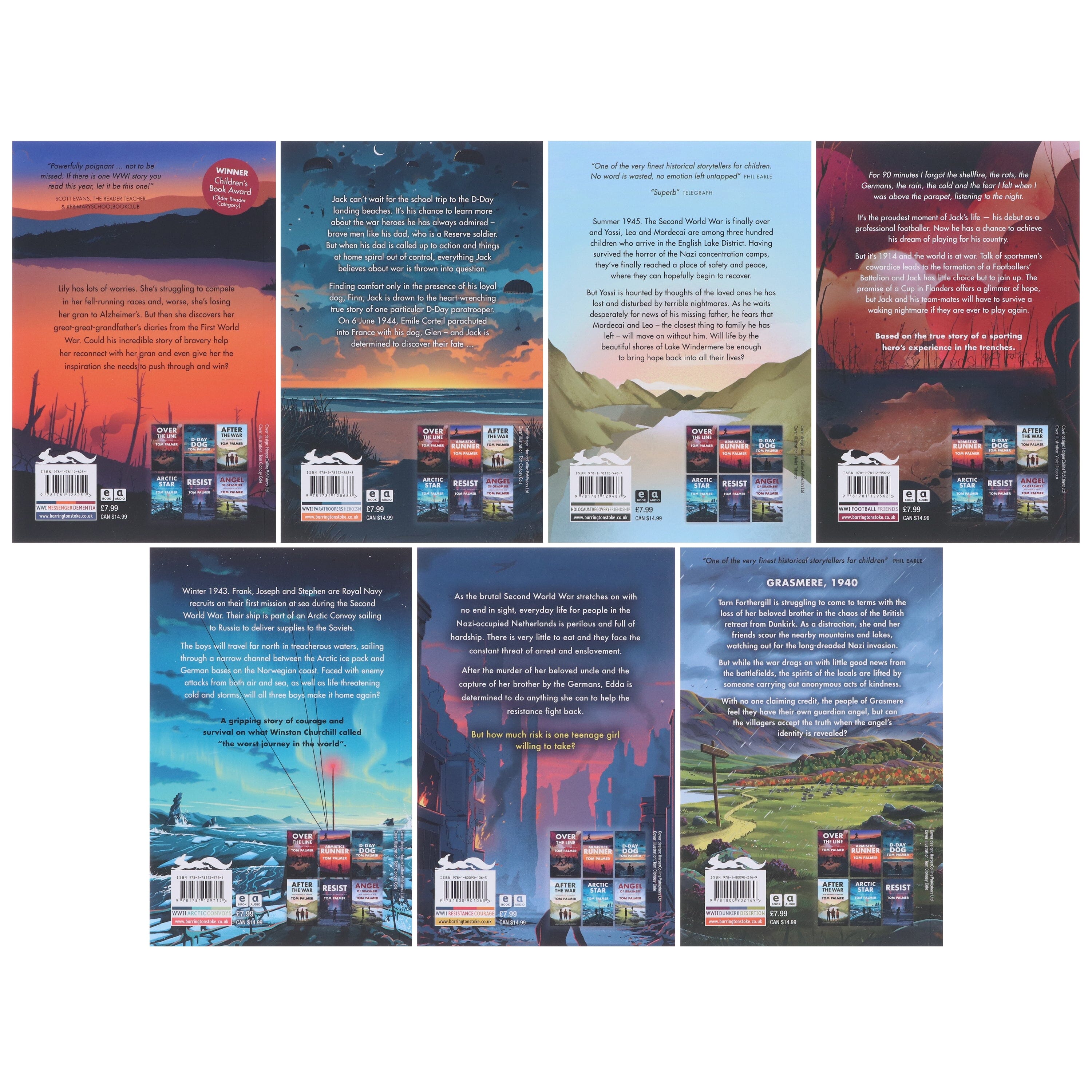 Conkers Series By Tom Palmer 7 Books Collection Set - Ages 9+ - Paperback 9-14 HarperCollins Publishers