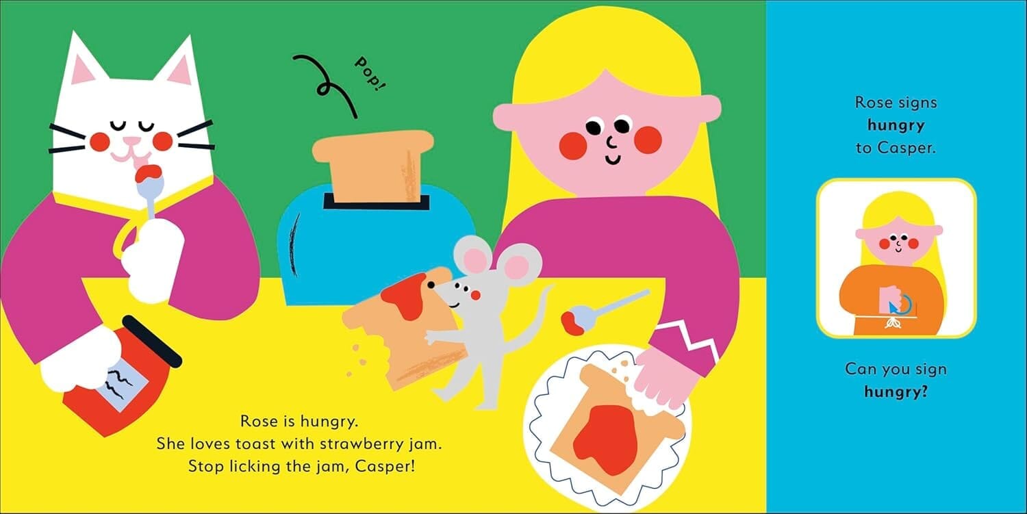 DK Rose Signs Series by Rose Ayling-Ellis Illustrated 4 Picture Books Collection Set - Ages 2-5 - Board Book 0-5 DK