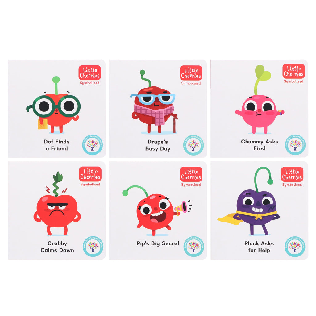 The Little Cherries Series (6 Free Audio Books Included) illustrated 6 Books Collection Box Set - Ages 5-7 - Paperback 5-7 Every Cherry Publishing