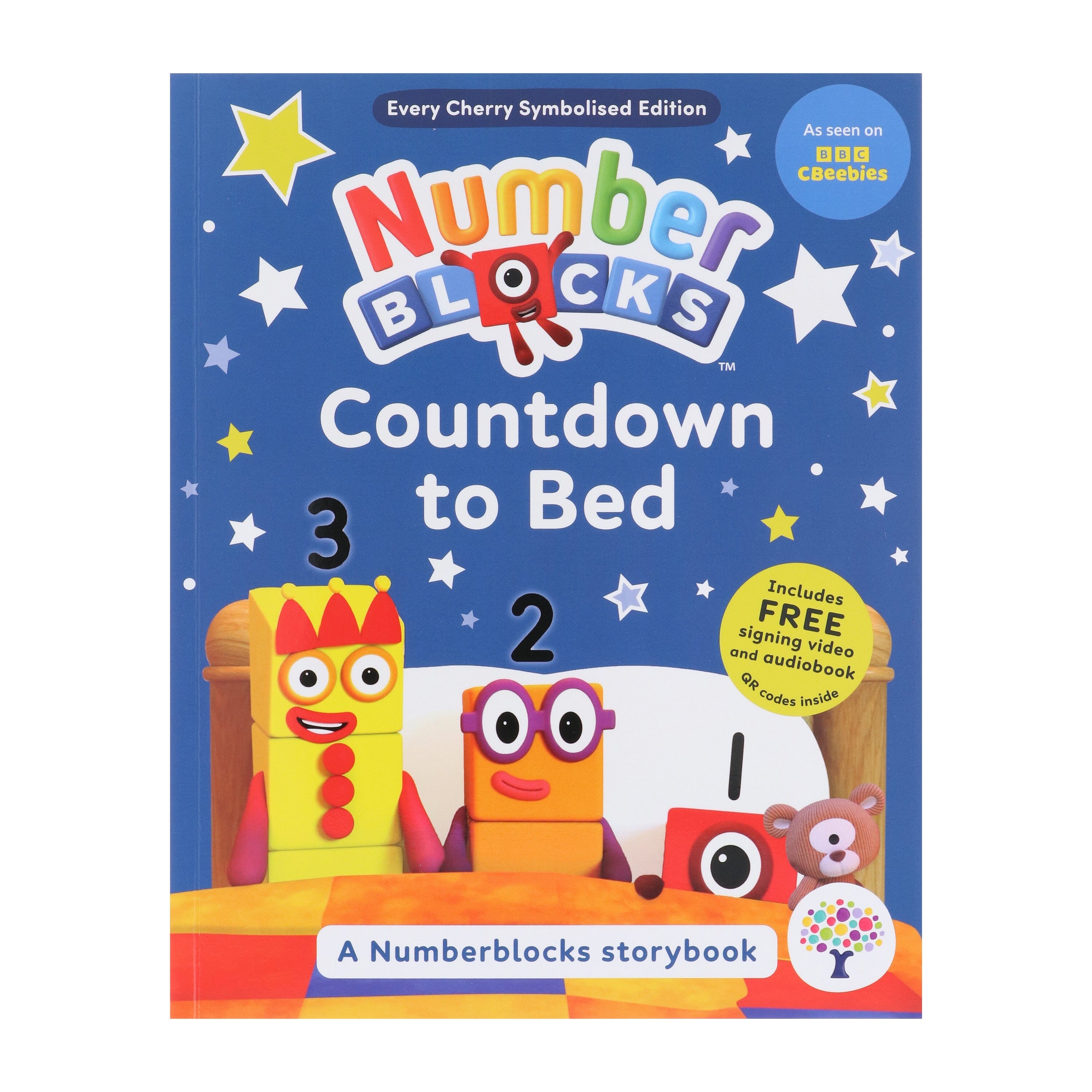 Numberblocks Countdown to Bed: A Symbolised Storybook (Includes Free Signing Video & Audiobook) - Ages 3-7 - Paperback 3-5 Every Cherry Publishing