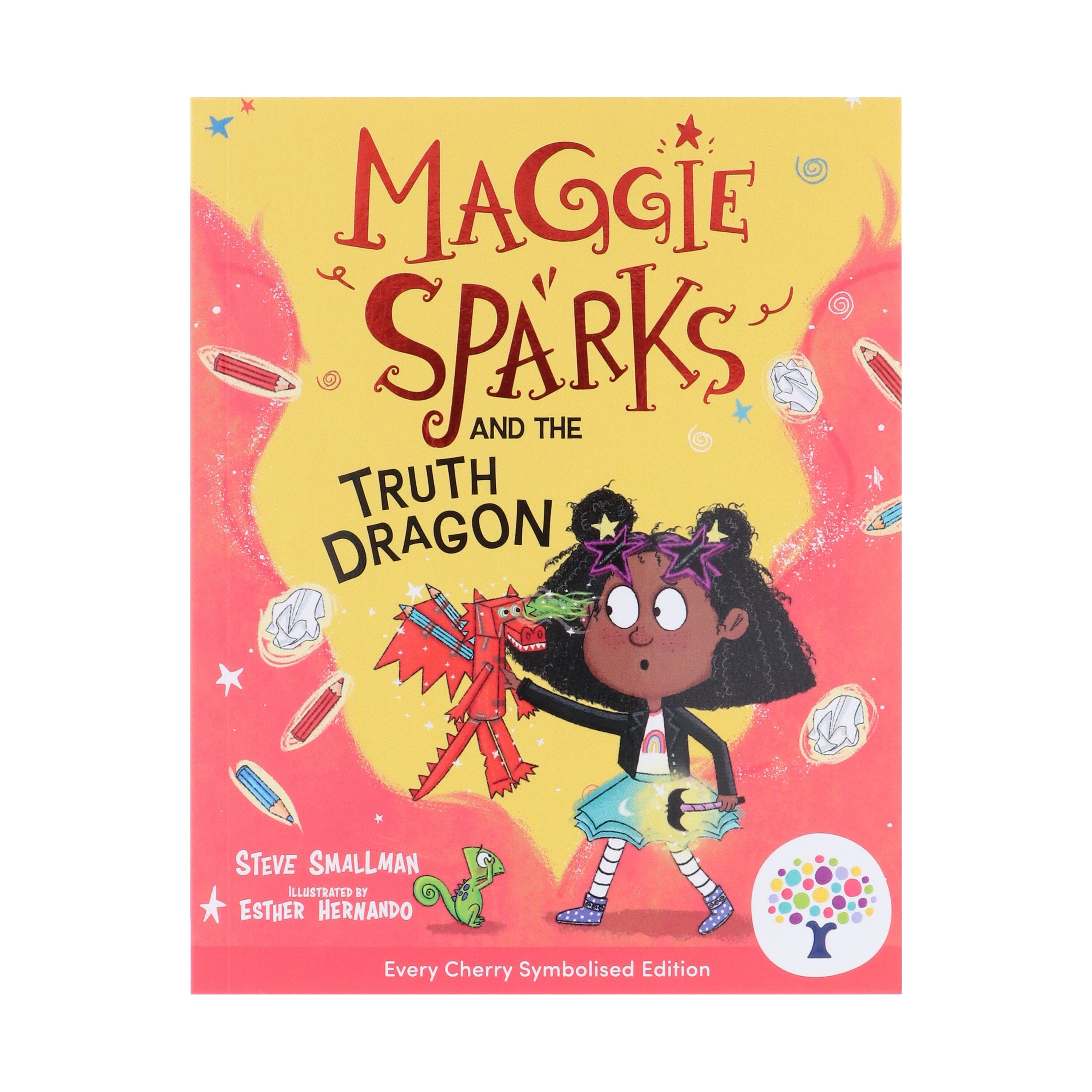 Maggie Sparks and the Truth Dragon: Accessible Symbolised Edition by Steve Smallman - Ages 5+ - Paperback (Includes Free Signing Video & Audiobook) 5-7 Every Cherry Publishing