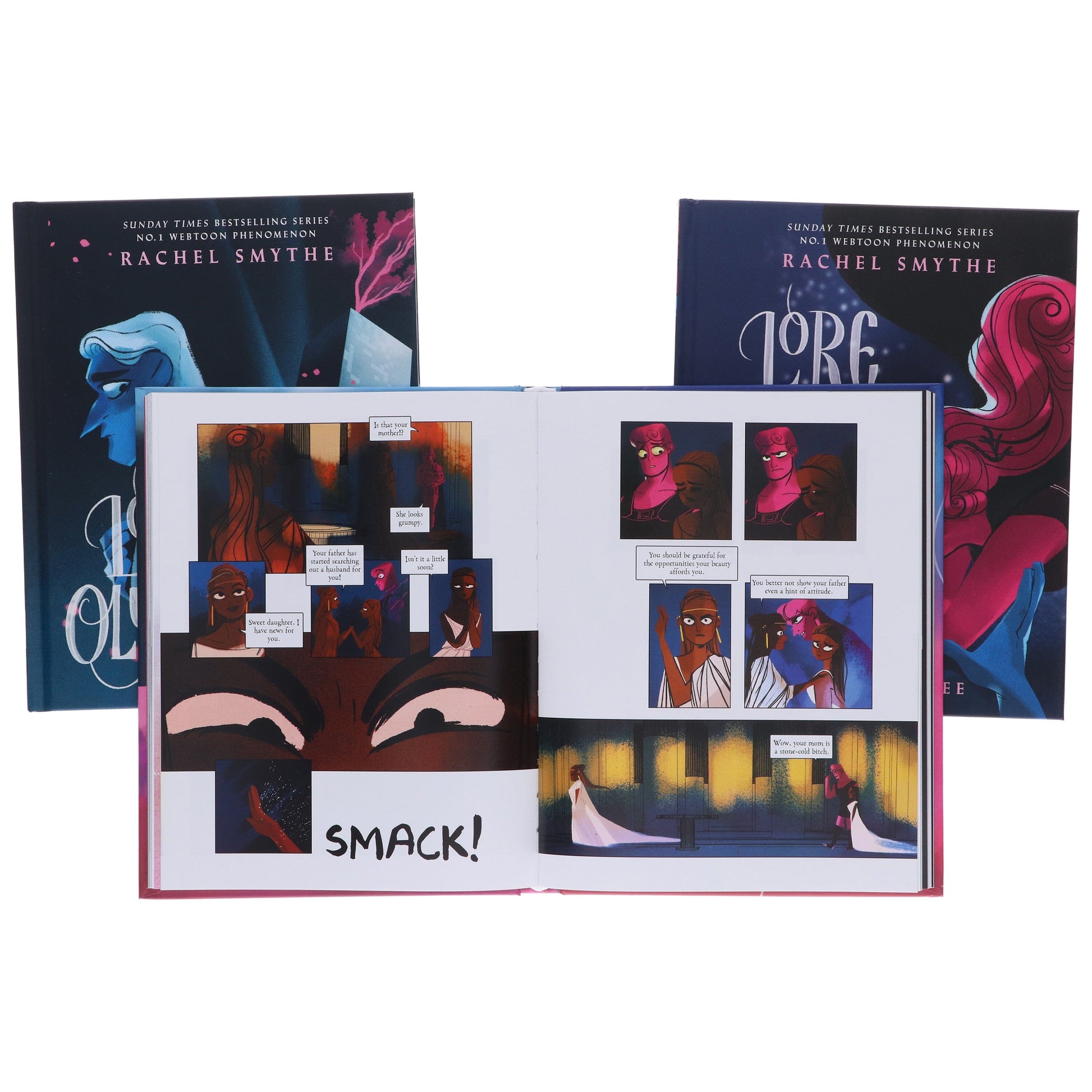 Lore Olympus by Rachel Smythe Volume 1, 2 & 3 Collection Set - Ages 15+ - Hardback Graphic Novels Penguin Random House