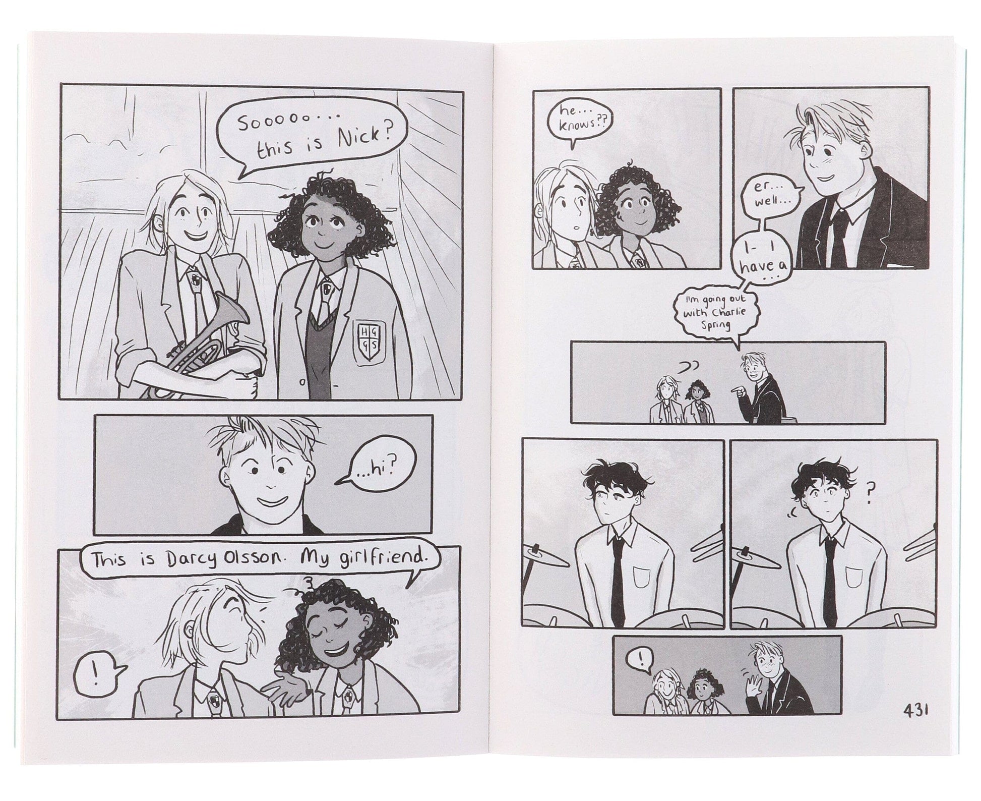 Heartstopper by Alice Oseman: Volumes 1-5 Collection Set - Ages 13+ - Paperback Graphic Novels Hodder Children’s Books