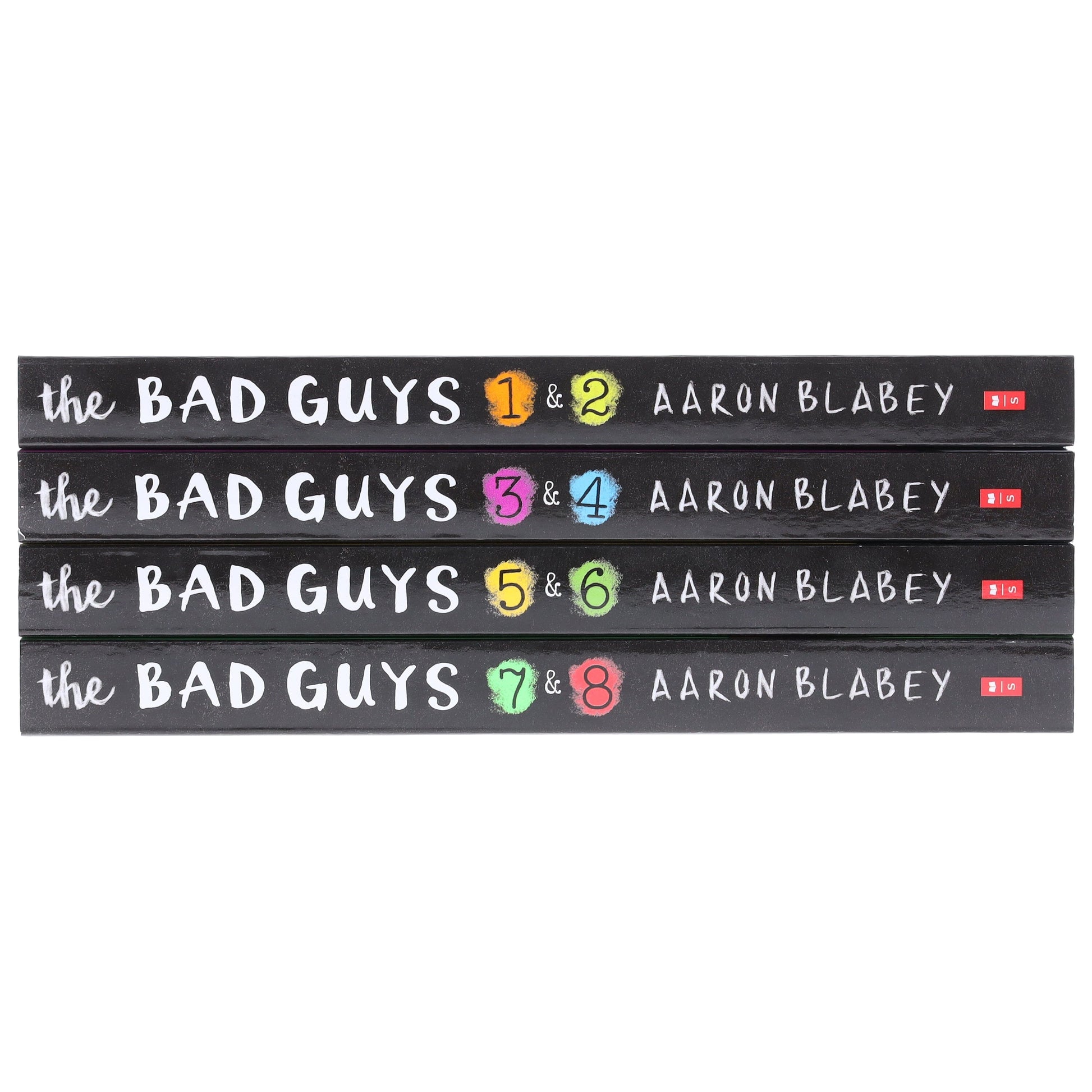 The Bad Guys Episodes by Aaron Blabey: 1-8 Collection 4 Books Set - Ages 7-9 - Paperback 7-9 Scholastic