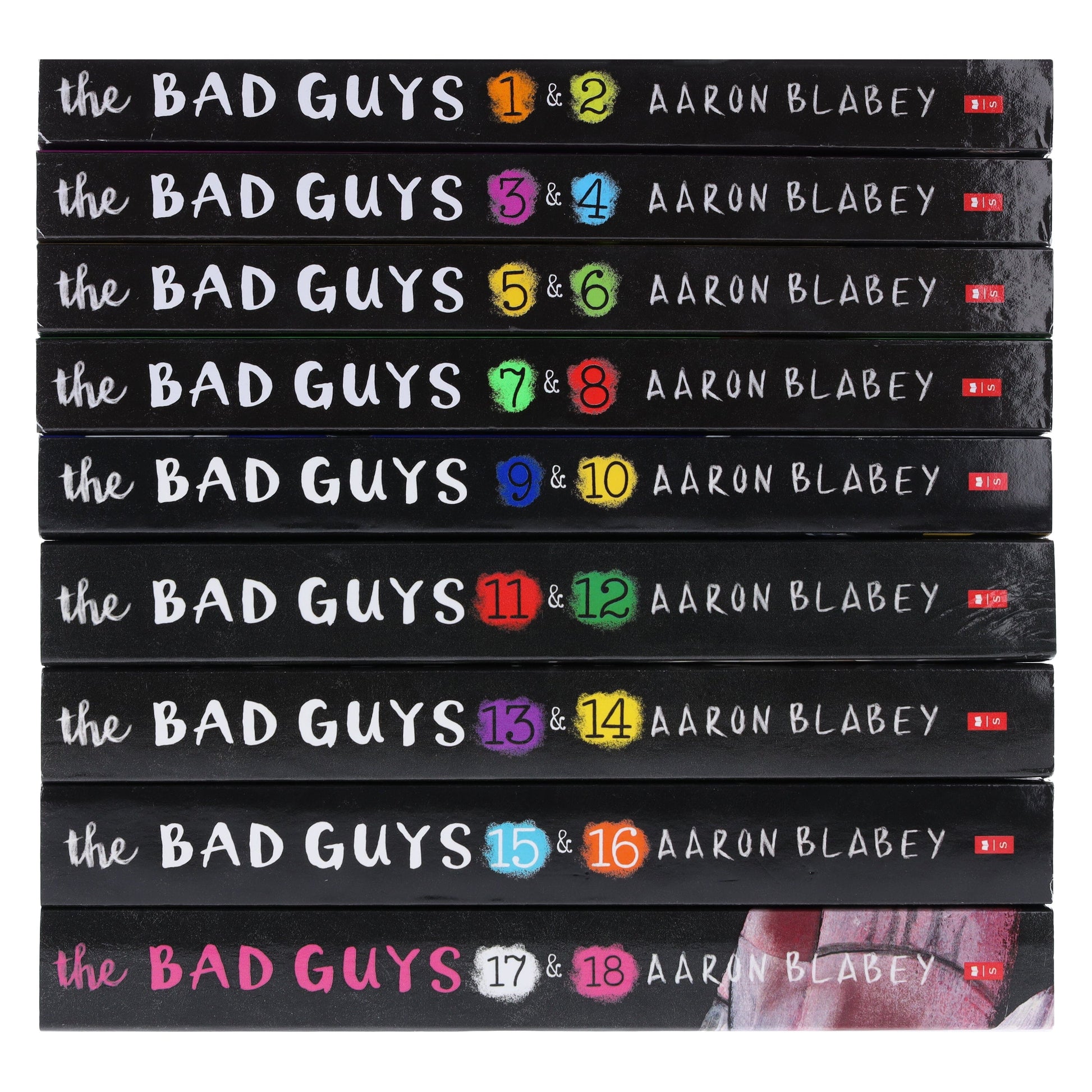 The Bad Guys Episodes by Aaron Blabey: 1-18 Collection 9 Books Set - Ages 7-9 - Paperback 7-9 Scholastic