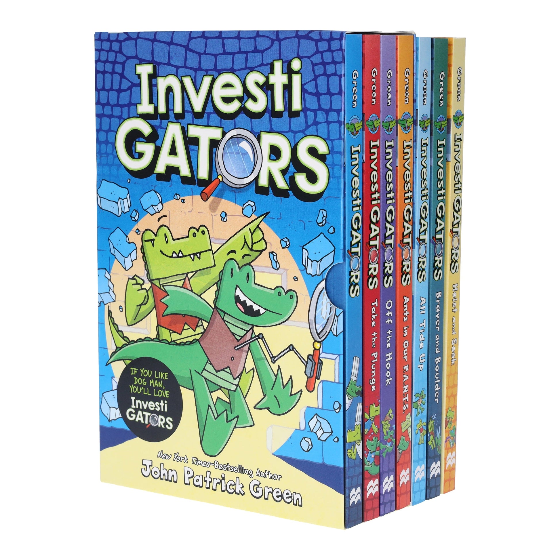 InvestiGators By John Patrick Green 7 Books Collection Set - Ages 7-9 - Paperback 7-9 Pan Macmillan