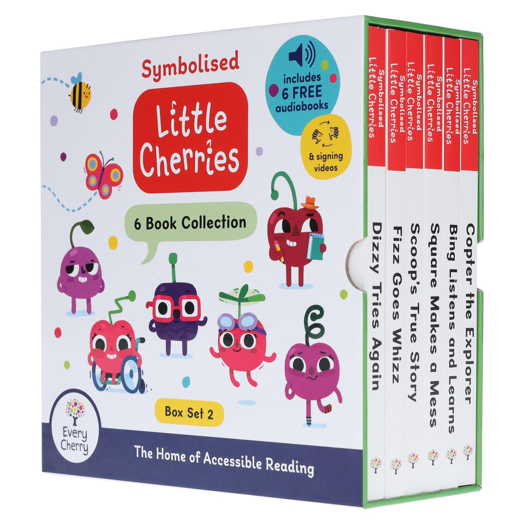 The Little Cherries Series 1 & 2: Illustrated 12 Books Collection Box Set (12 Free Audio Books Included) - Ages 5-7 - Paperback 5-7 Every Cherry Publishing