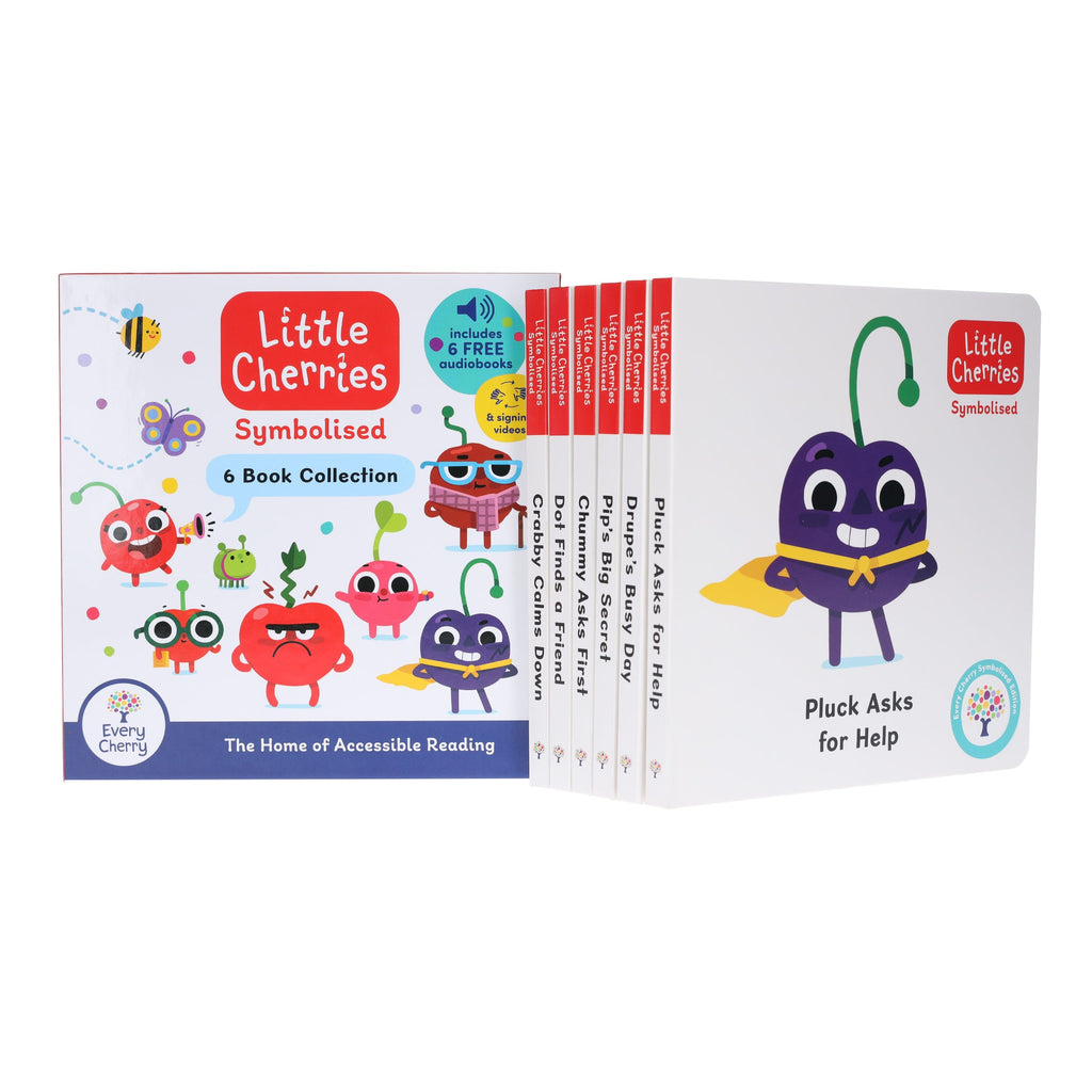 The Little Cherries Series (6 Free Audio Books Included) illustrated 6 Books Collection Box Set - Ages 5-7 - Paperback 5-7 Every Cherry Publishing