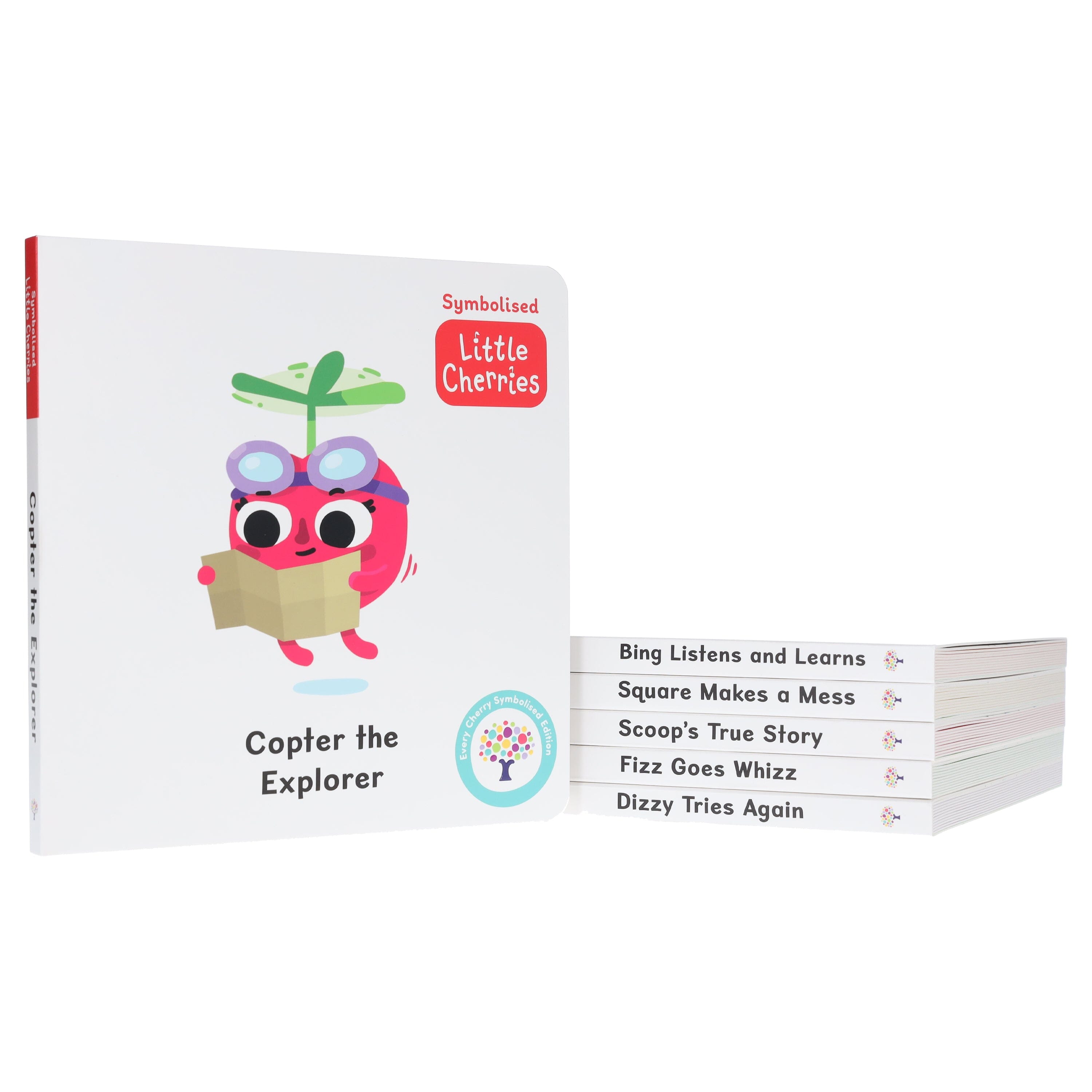 The Symbolised Little Cherries: 6 Book Collection (Box Set 2) Includes 6 Free Audiobooks - Ages 5-7 - Board Book 5-7 Every Cherry Publishing