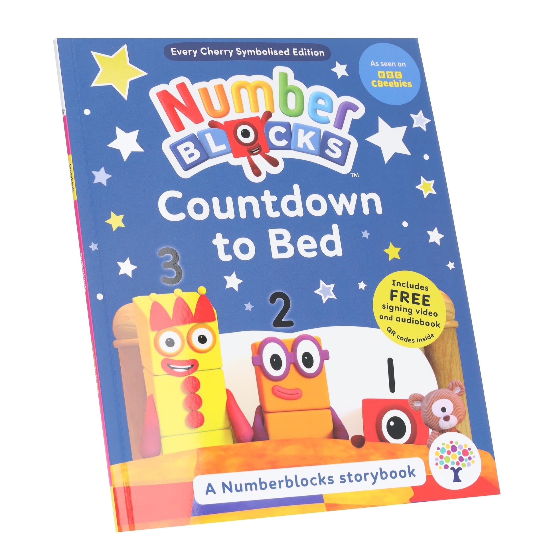 Numberblocks Countdown to Bed: A Symbolised Storybook (Includes Free Signing Video & Audiobook) - Ages 3-7 - Paperback 3-5 Every Cherry Publishing